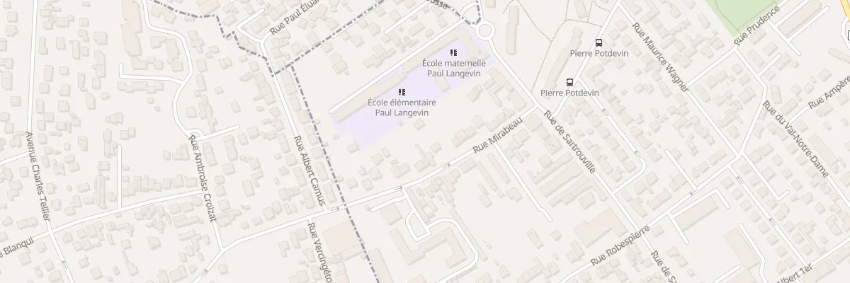 Plan du 24B Rue Mirabeau à Bezons