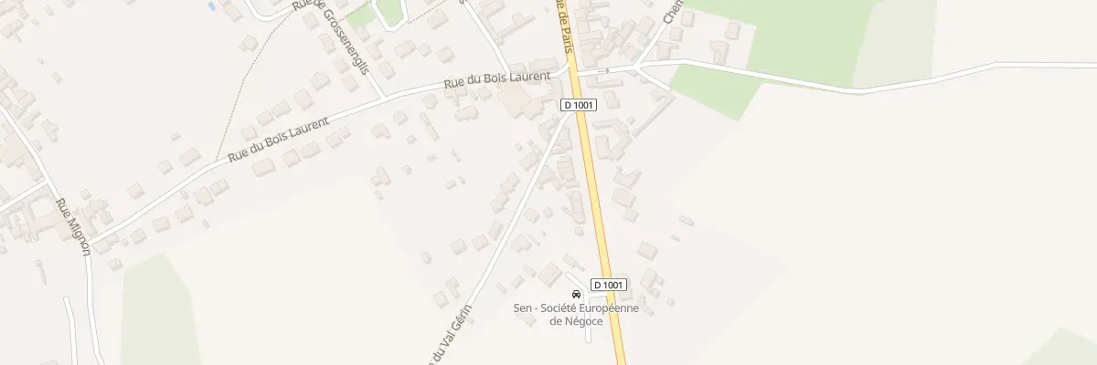 Plan du 64 Rue du Val Gerin à Noailles