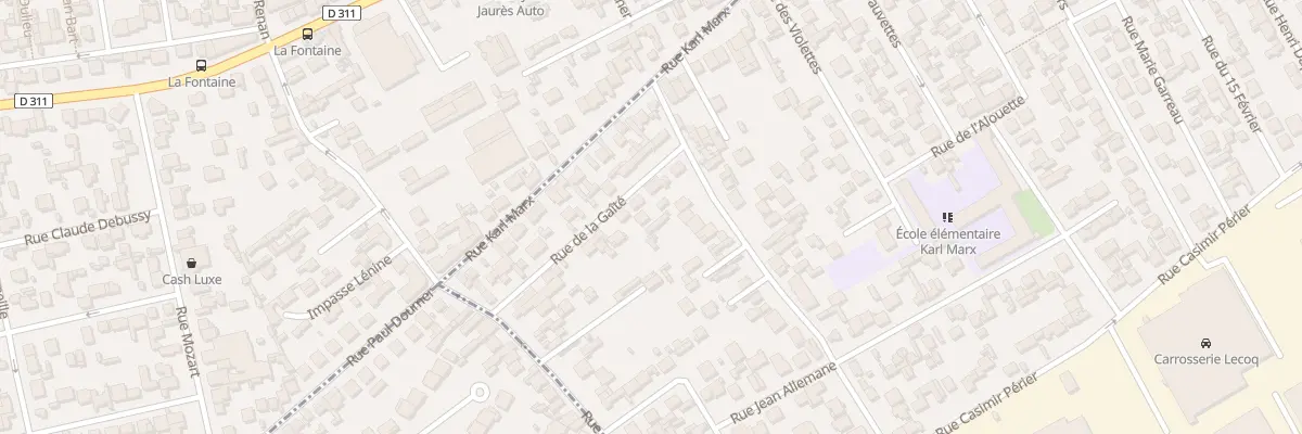 Plan du 39 Rue Roger Martin à Bezons