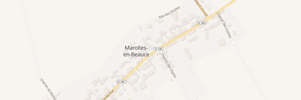 Plan du 40 Gr Grande Rue à Marolles-en-Beauce