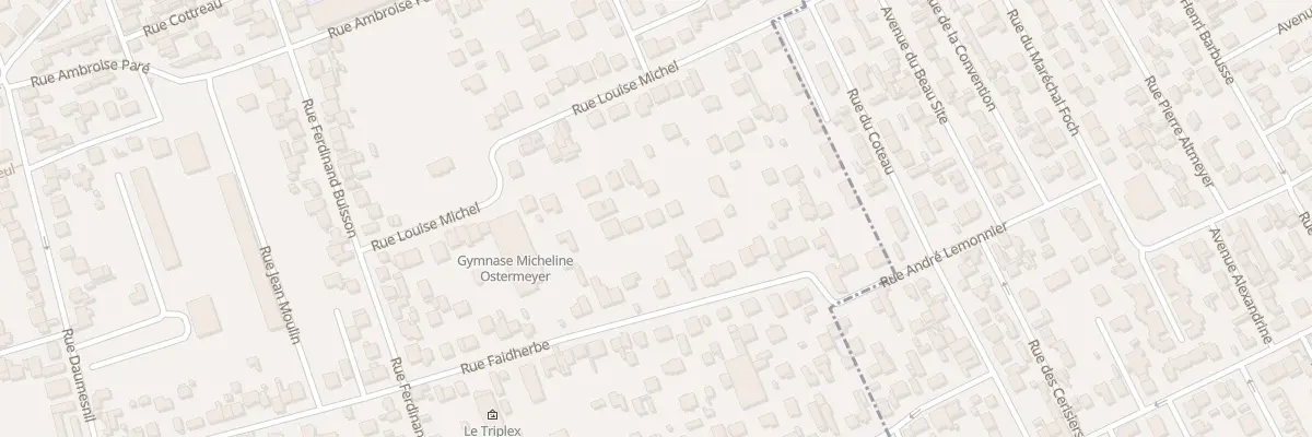 Plan du 109D Rue Faidherbe à Houilles