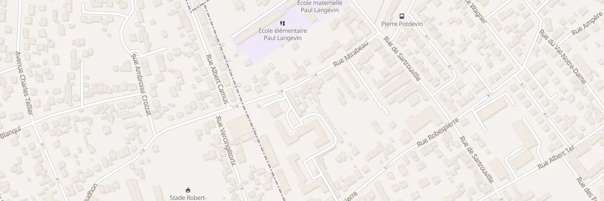 Plan du 37 Rue Mirabeau à Bezons