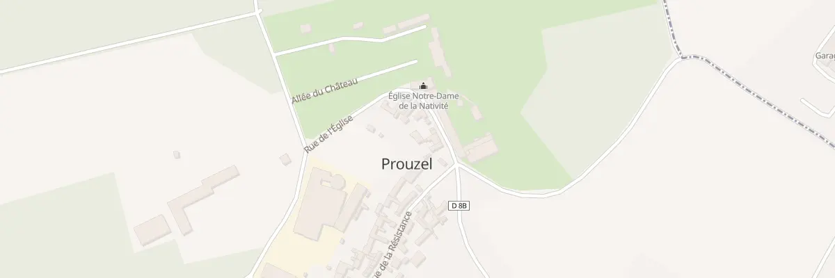 Plan du 5 Rue de l’Eglise à Prouzel