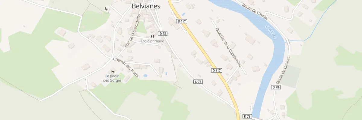 Plan du 42 La Condamine à Belvianes-et-Cavirac