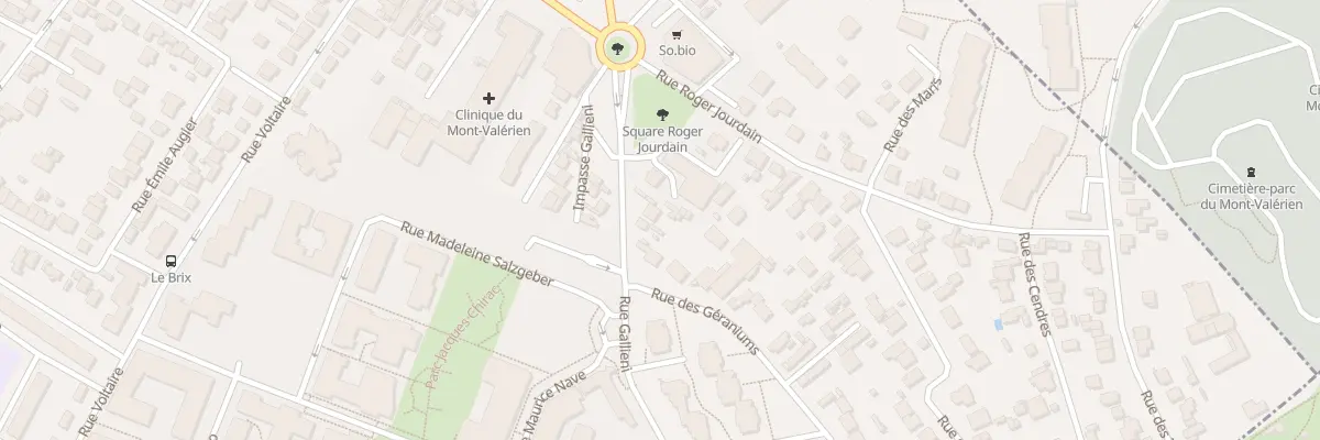 Plan du 11 Rue Gallieni à Rueil-Malmaison