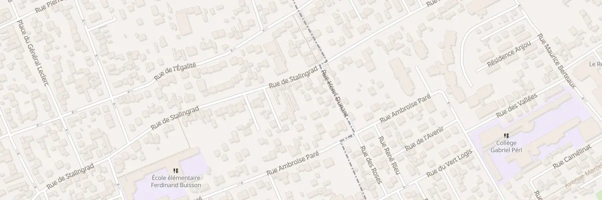 Plan du 130 Rue de Stalingrad à Houilles