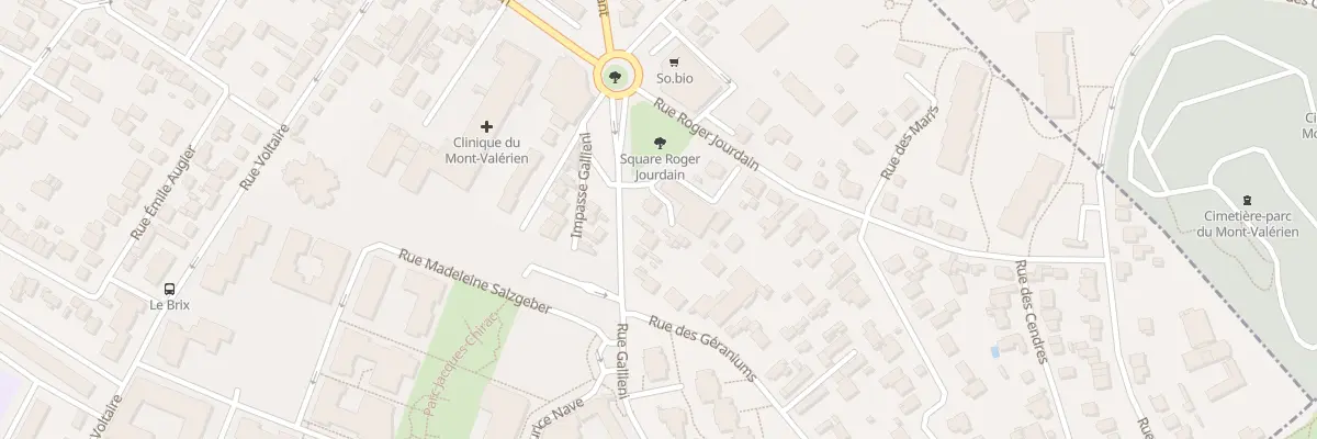 Plan du 7 Rue Gallieni à Rueil-Malmaison