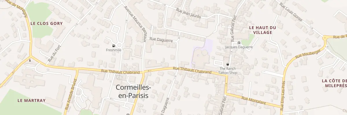 Plan du 17 Rue Daguerre à Cormeilles-en-Parisis