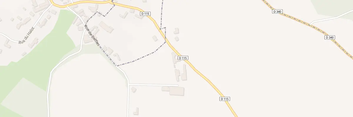 Plan du 6 Rue de Vacquerie à Conchy-sur-Canche