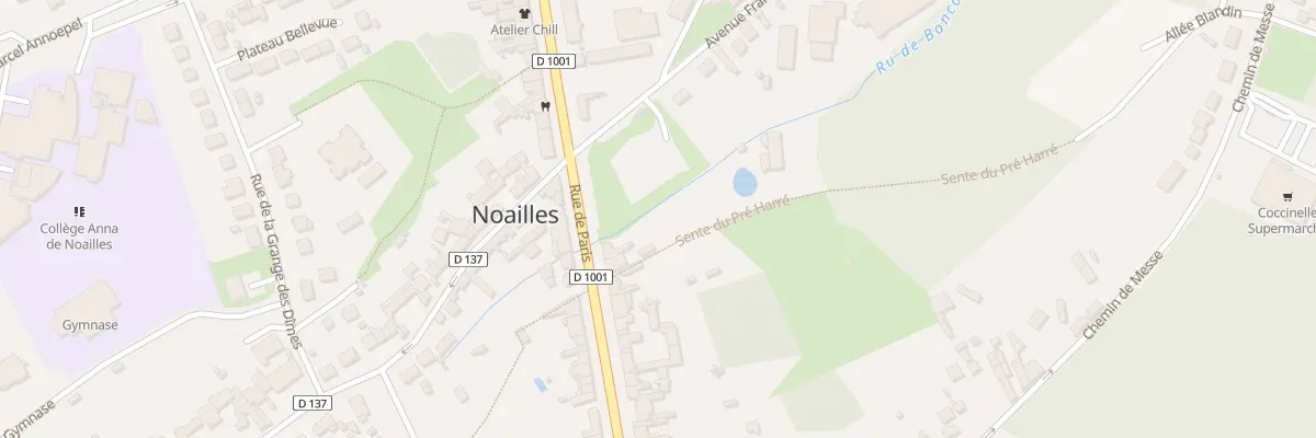 Plan du 15 Rue de Paris à Noailles
