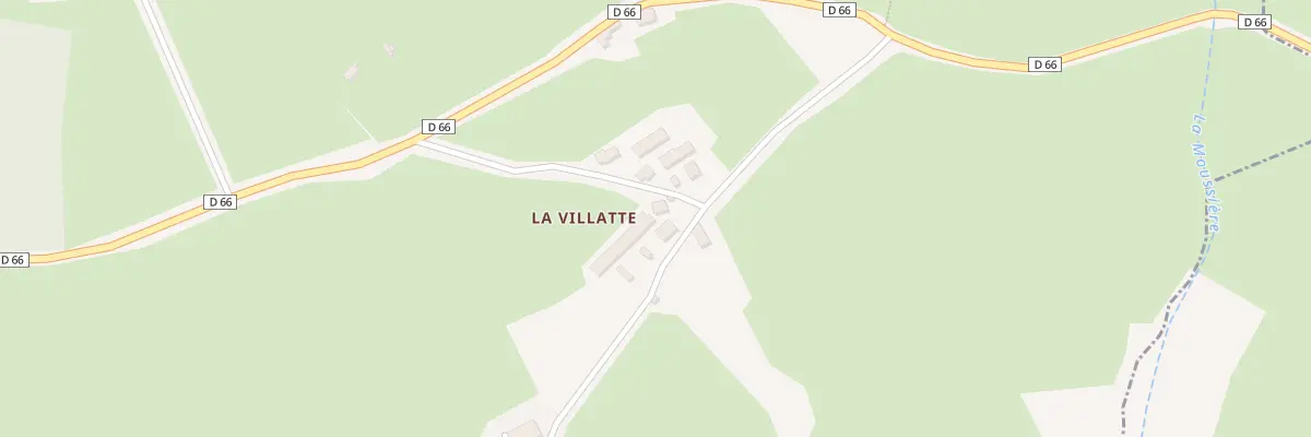 Plan du 5184 La Villatte à Saint-Silvain-sous-Toulx