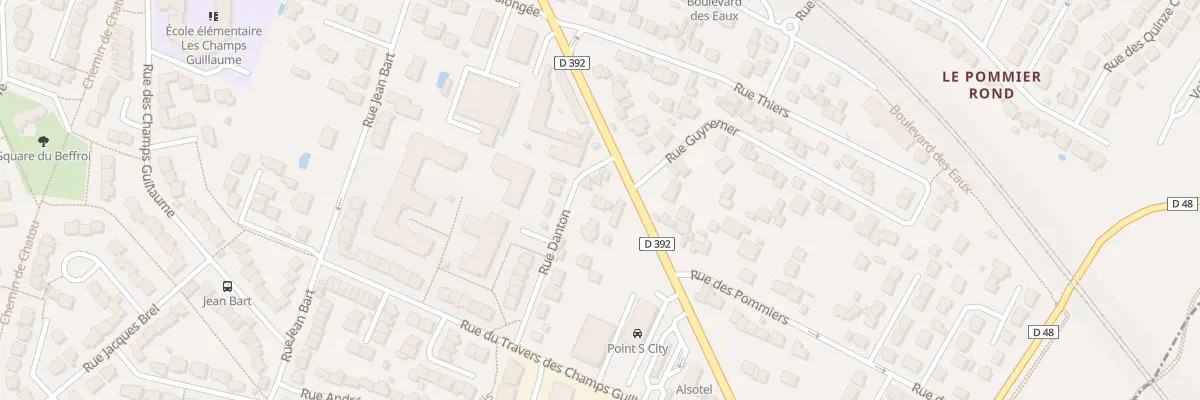 Plan du 80B Bd Joffre à Cormeilles-en-Parisis