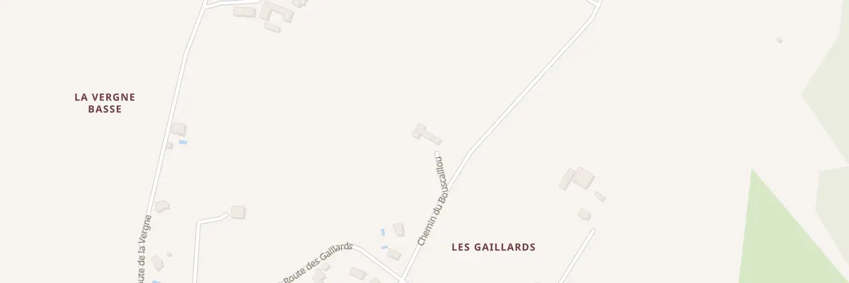 Plan du 123 Che du Bouscaillou à Rosières