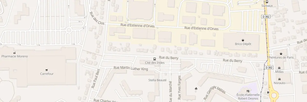 Plan du 34T Rue du Berry à Sartrouville