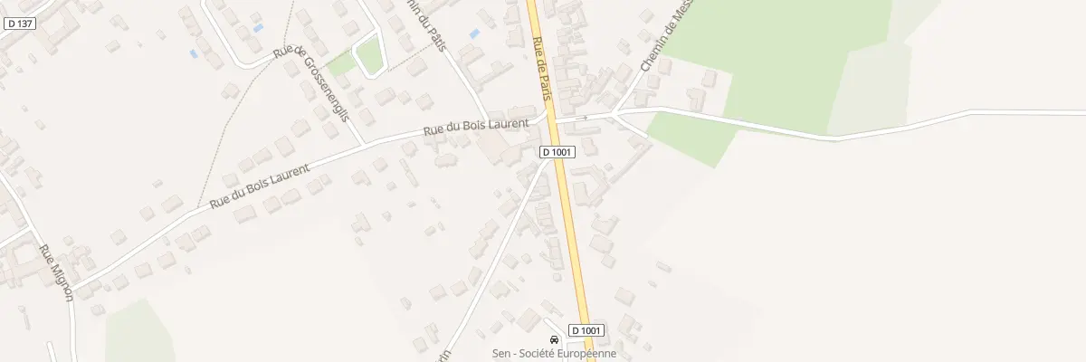 Plan du 110 Rue de Paris à Noailles