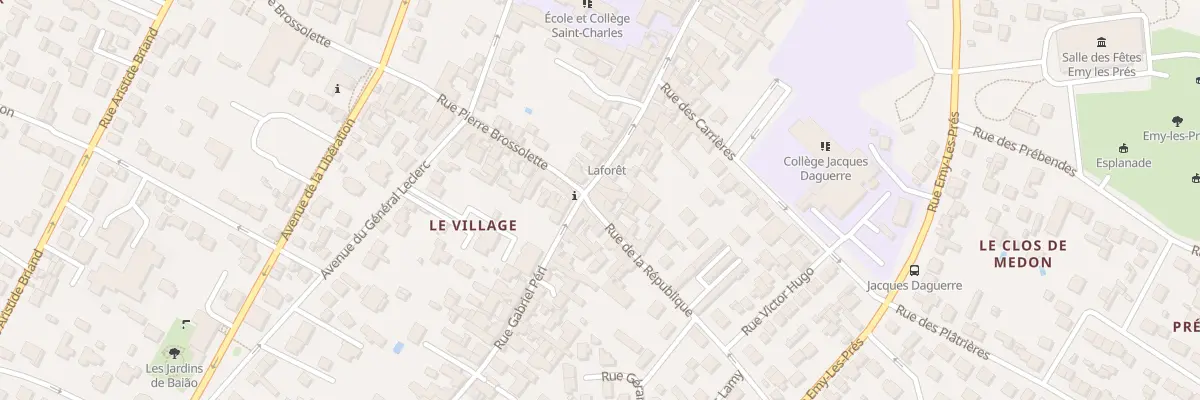 Plan du 1B Rue de la République à Cormeilles-en-Parisis