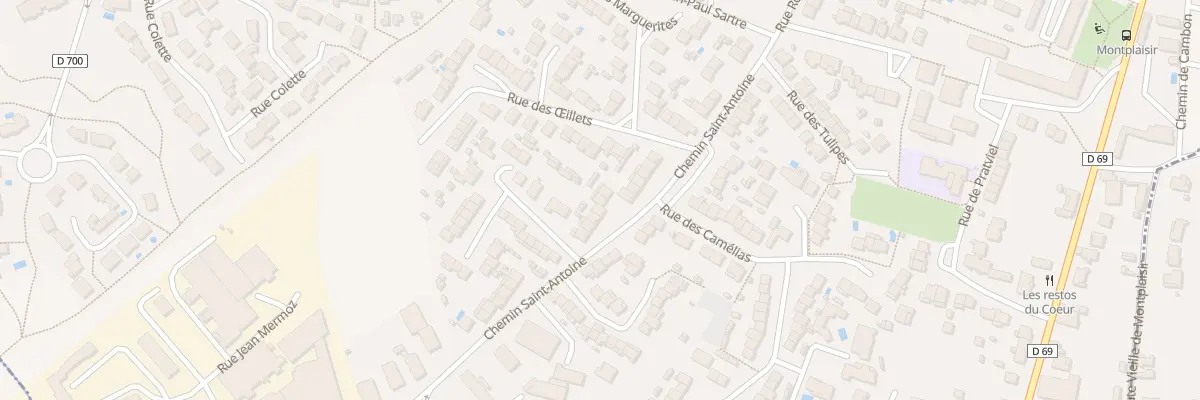 Plan du 32 Che de Saint Antoine à Saint-Juéry