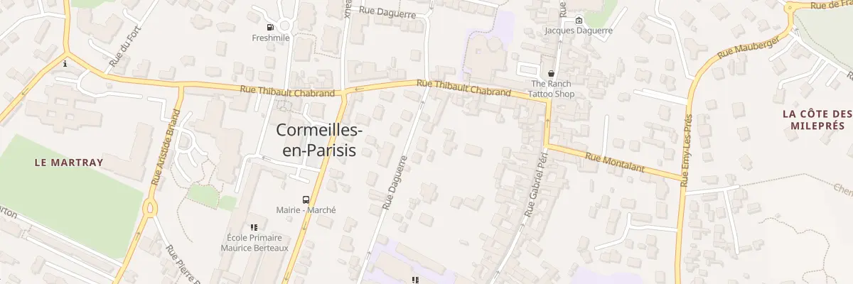 Plan du 18B Rue Daguerre à Cormeilles-en-Parisis