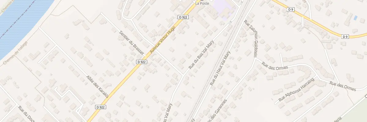Plan du 26 Rue du Bas Val-Mary à Mériel