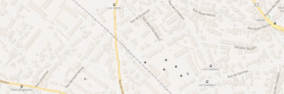 Plan du 29 Rue des Molières à Nanterre