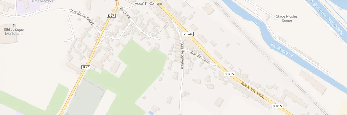Plan du 32 Rue de Saveuse à Ailly-sur-Somme
