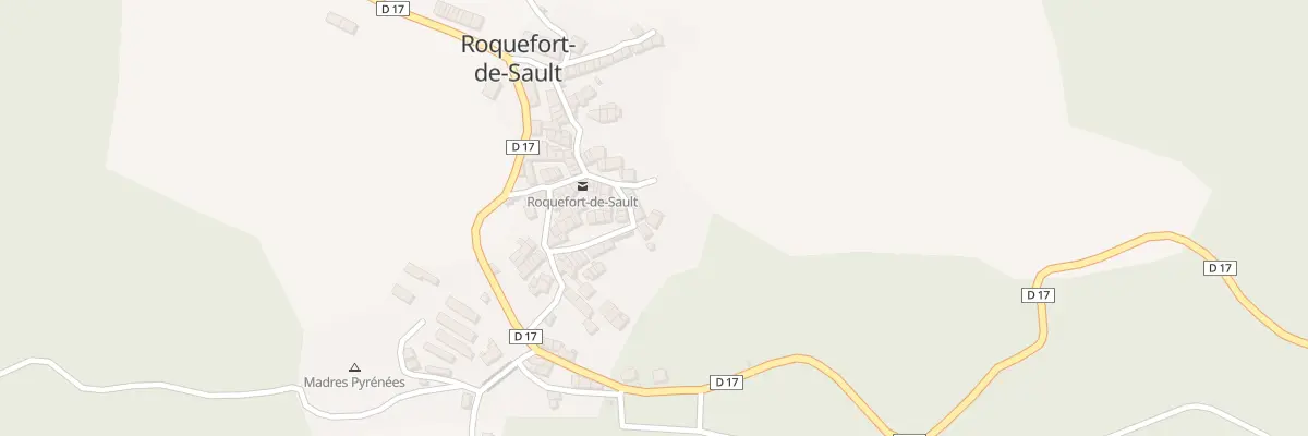 Plan du 161 Le Village à Roquefort-de-Sault