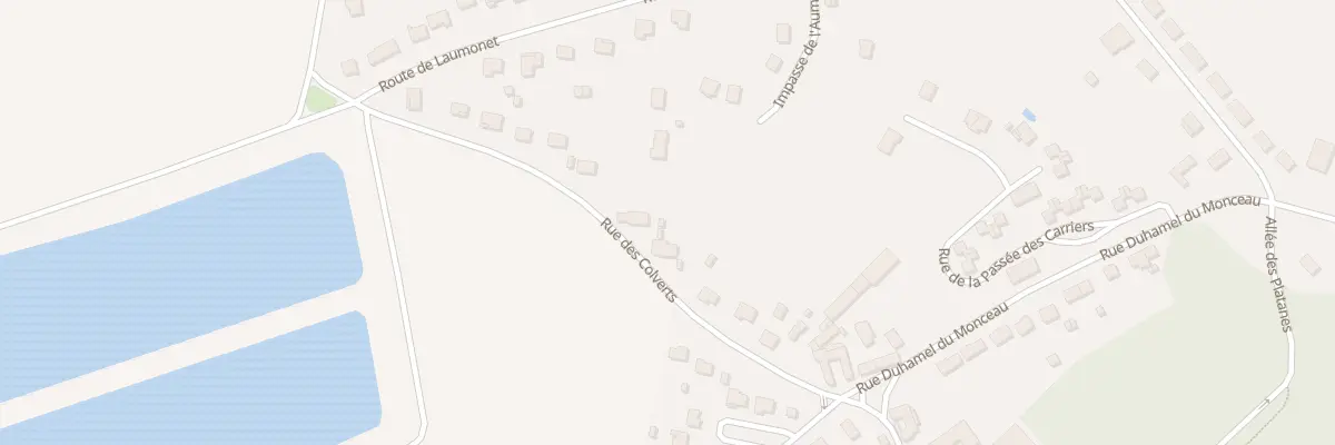 Plan du 12 Rue des Colverts à Pithiviers-le-Vieil