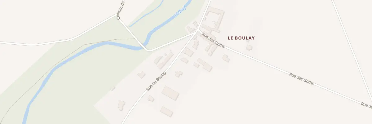 Plan du 25 Le Boulay à Pithiviers-le-Vieil