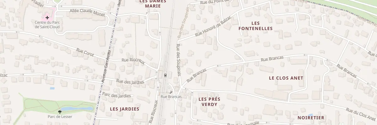Plan du 128 Rue Brancas à Sèvres