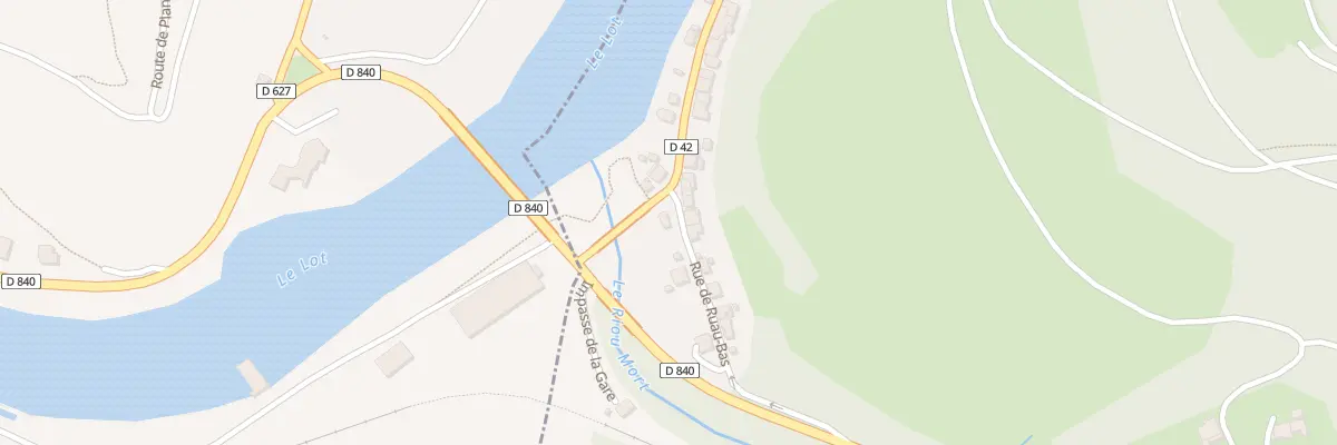 Plan du 2 Rue de Ruau-bas à Boisse-Penchot