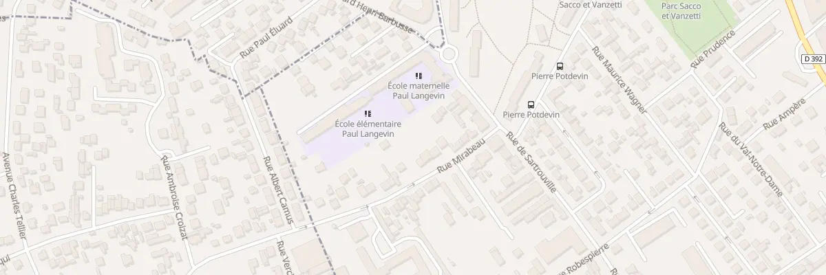 Plan du 14B Rue Mirabeau à Bezons