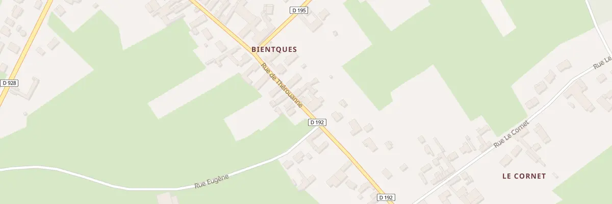 Plan du 33 Rue de Thérouanne à Pihem