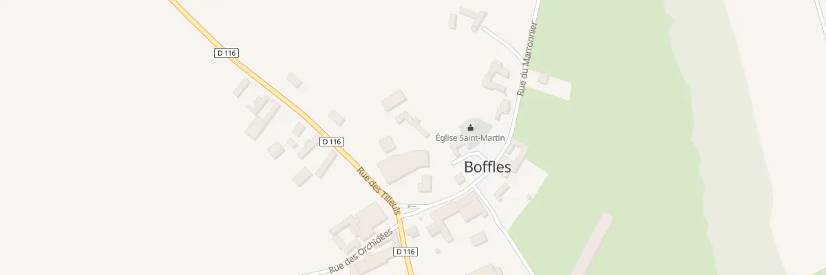 Plan du 20 Rue des Tilleuls à Boffles
