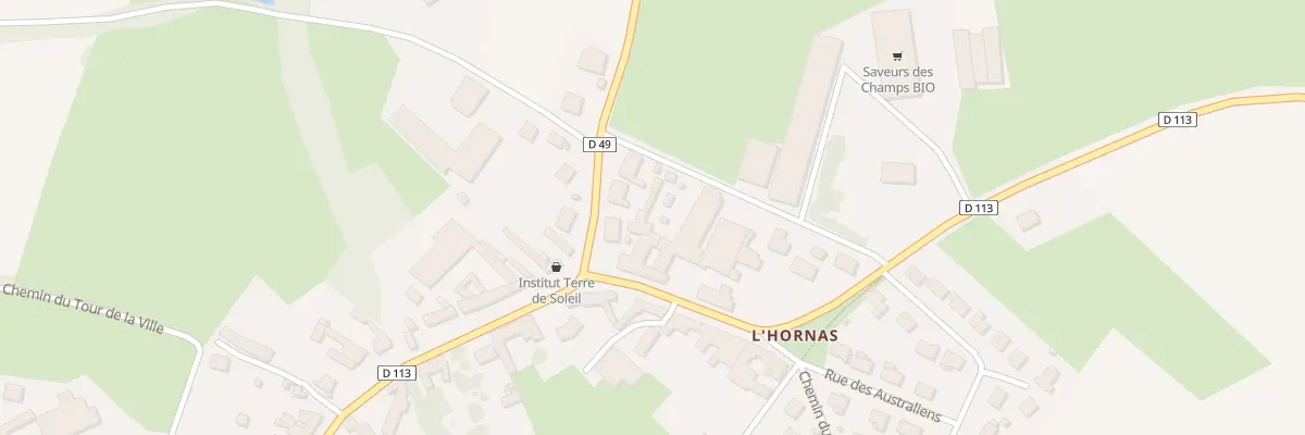 Plan du 483 Rue d’Hornas à Vignacourt