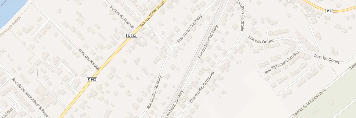 Plan du 25 Rue du Bas Val-Mary à Mériel