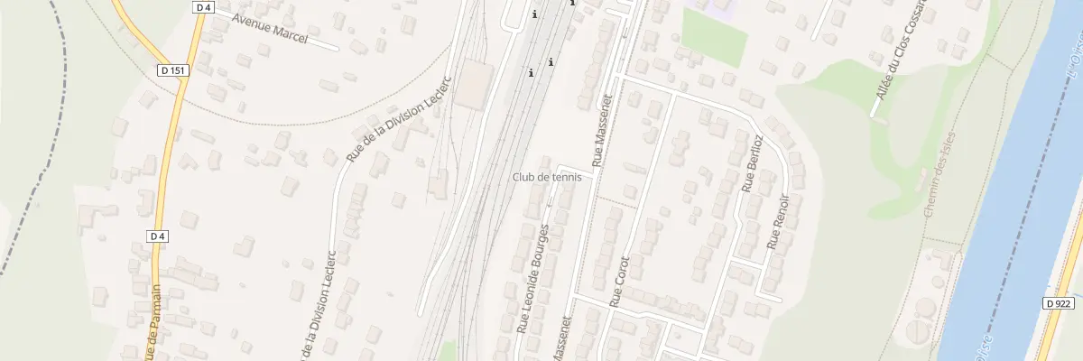Plan du 4 Rue Leonide Bourges à Butry-sur-Oise