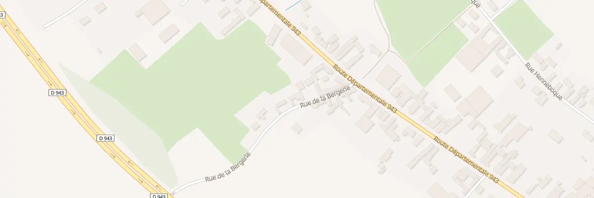Plan du 6 Rue de la Bergerie à Tilques