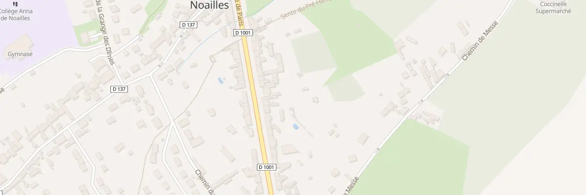 Plan du 39 Rue de Paris à Noailles