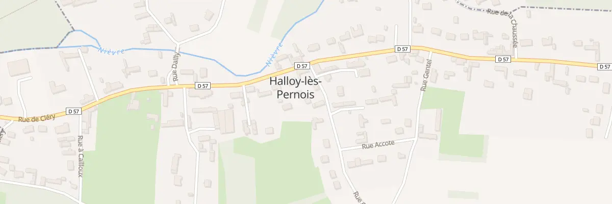 Plan du 2B Rue Charles Leclercq à Halloy-lès-Pernois