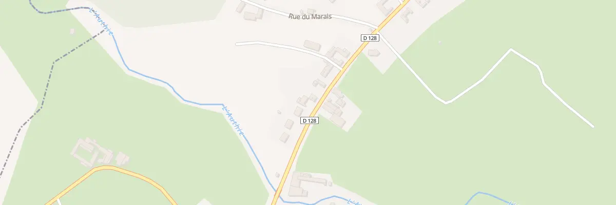 Plan du 499 Rue du Moulin à Frohen-sur-Authie
