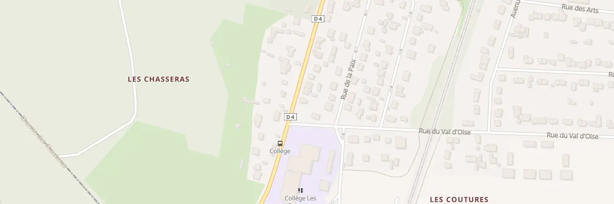 Plan du 69 Rue du Général de Gaulle à Parmain