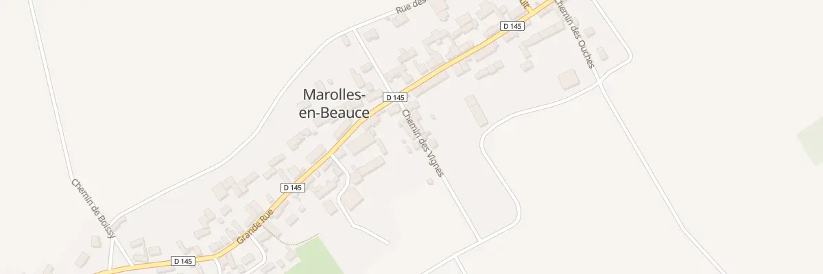 Plan du 3 Che des Vignes à Marolles-en-Beauce