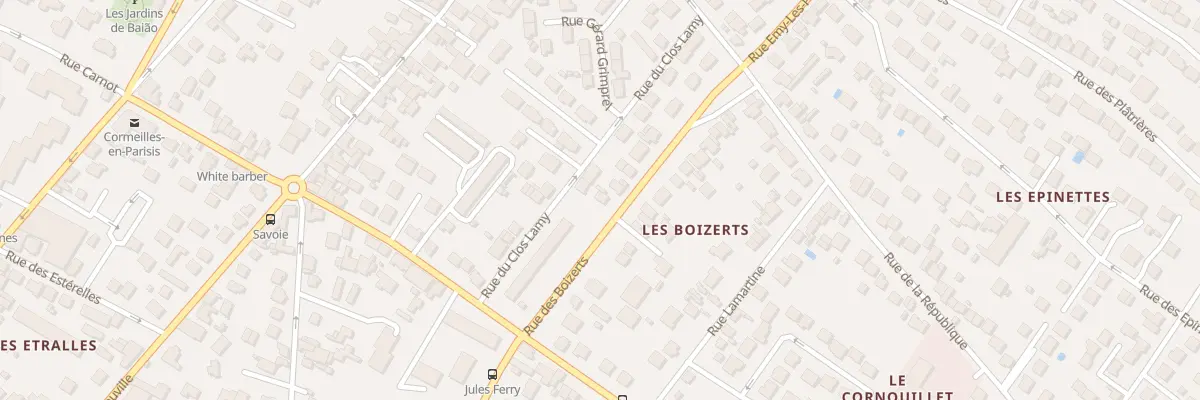 Plan du 5 Rue des Boizerts à Cormeilles-en-Parisis