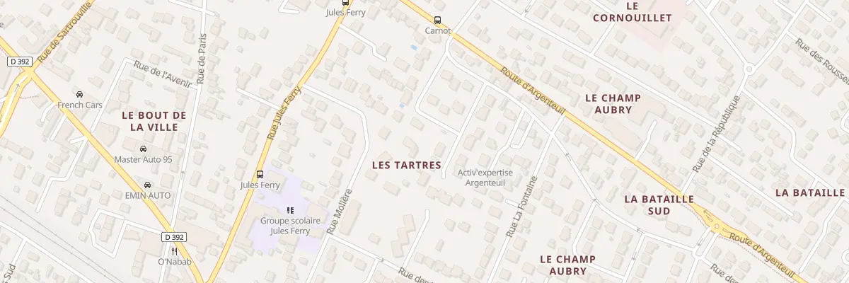 Plan du 16B Rue Pierre Corneille à Cormeilles-en-Parisis