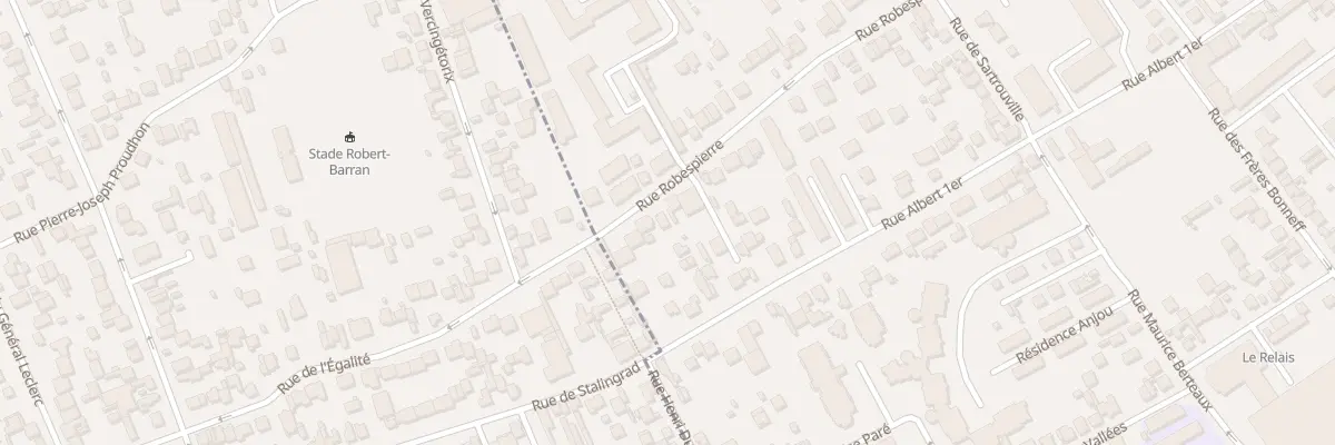 Plan du 63B Rue Robespierre à Bezons