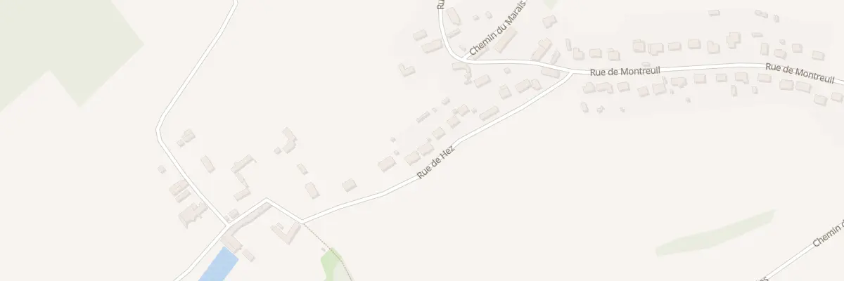 Plan du 16 Rue de Hez à Villers-Saint-Sépulcre