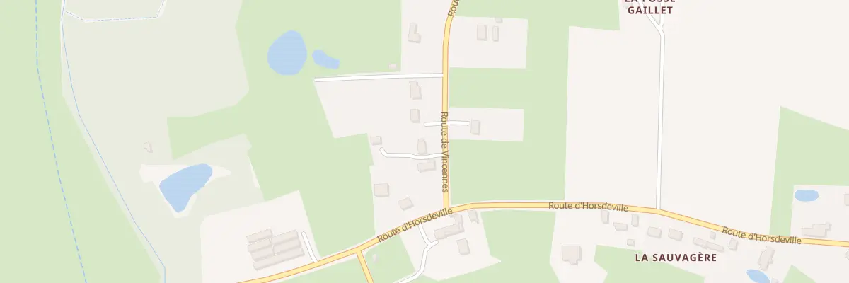 Plan du 5 Rte de Vincennes à Ingrannes