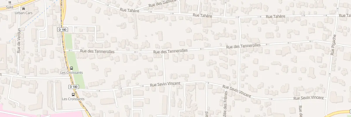 Plan du 133 Rue des Tennerolles à Saint-Cloud