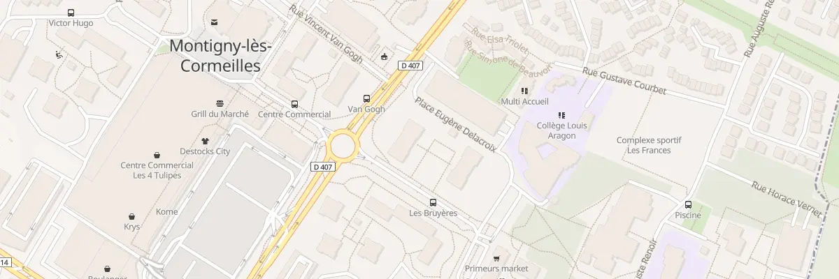 Plan du 11 Av Aristide Maillol à Montigny-lès-Cormeilles