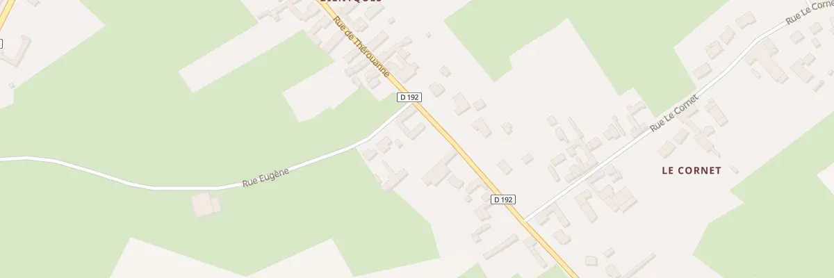 Plan du 44 Rue de Thérouanne à Pihem